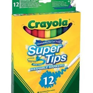 Flomāsteri Crayola. vienpusējs. 12 gab.