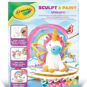 Radošais komplekts CRAYOLA Veido un krāso vienradzis