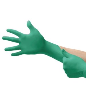 Cimdi vienreizēji Ansell TouchNTuff, zaļa, XL