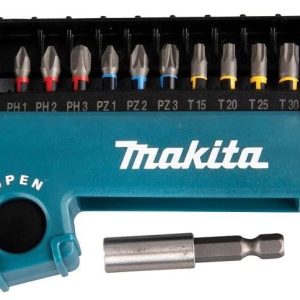 Skrūvgriežu uzgaļu komplekts Makita E-03567. 11 gab.