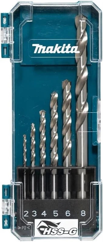 Metāla urbju komplekts Makita D-75742, metāla, hss-g, taisne, 2 mm x 10 cm