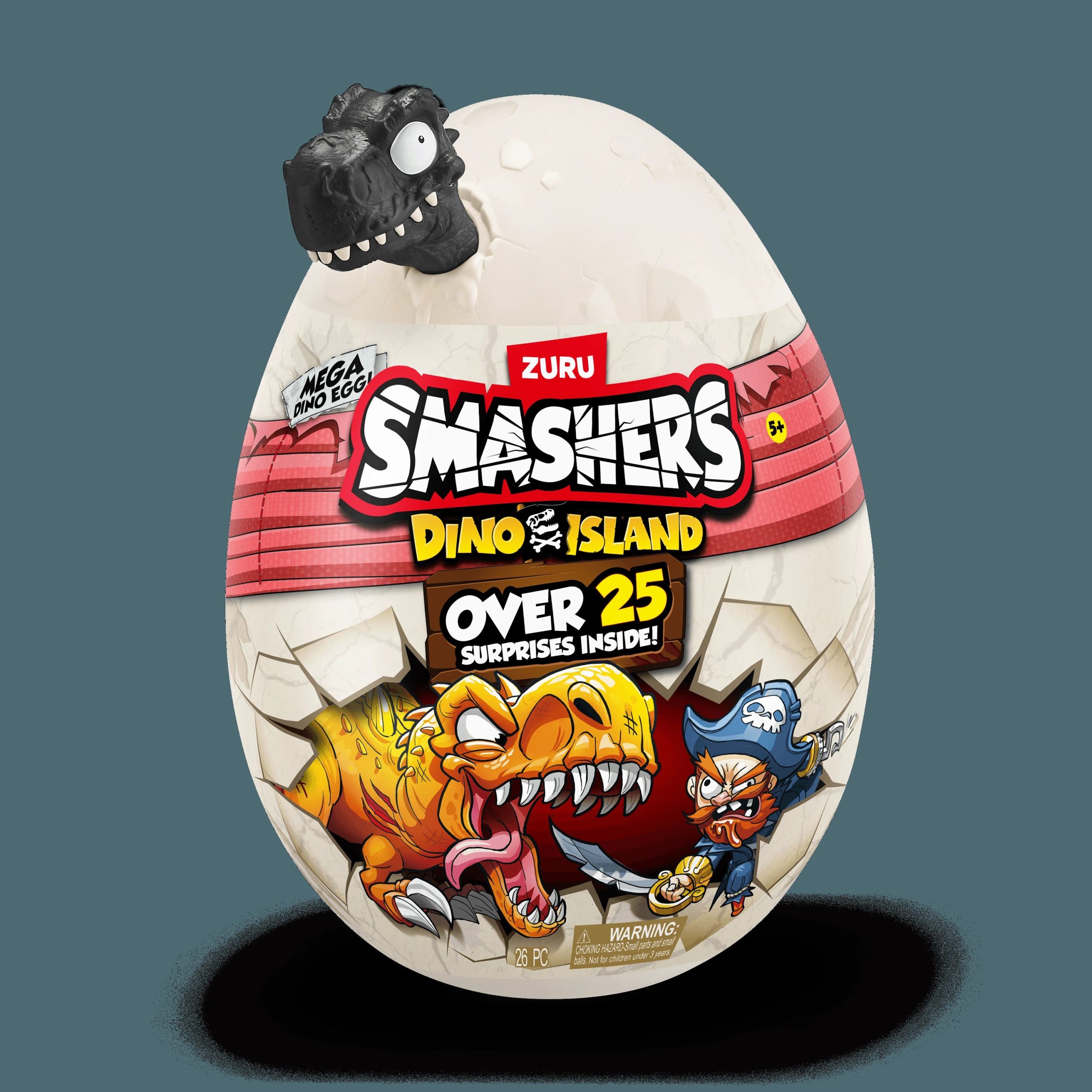 SMASHERS Rotaļu komplekts Dinozauru salas Episkā ola