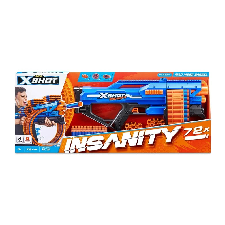 Rotaļu ierocis ar lodēm XSHOT Blaster 36609 Daudzkrāsaina