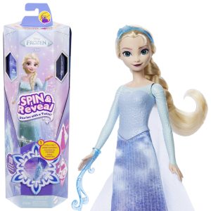 Lelle Mattel Disney Princess Frozen Elsa, 29 cm, zila