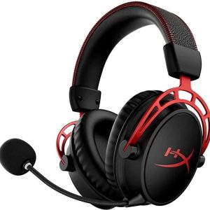 Austiņas HyperX Cloud Alpha Wireless. melna/sarkana