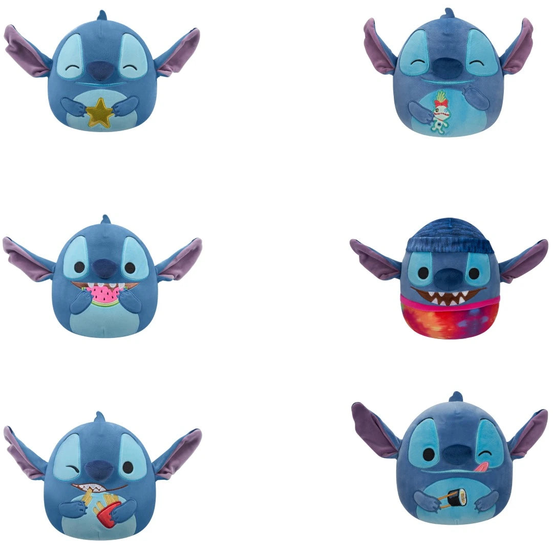 SQUISHMALLOWS DISNEY STITCH Plīša rotaļlieta, 25 cm
