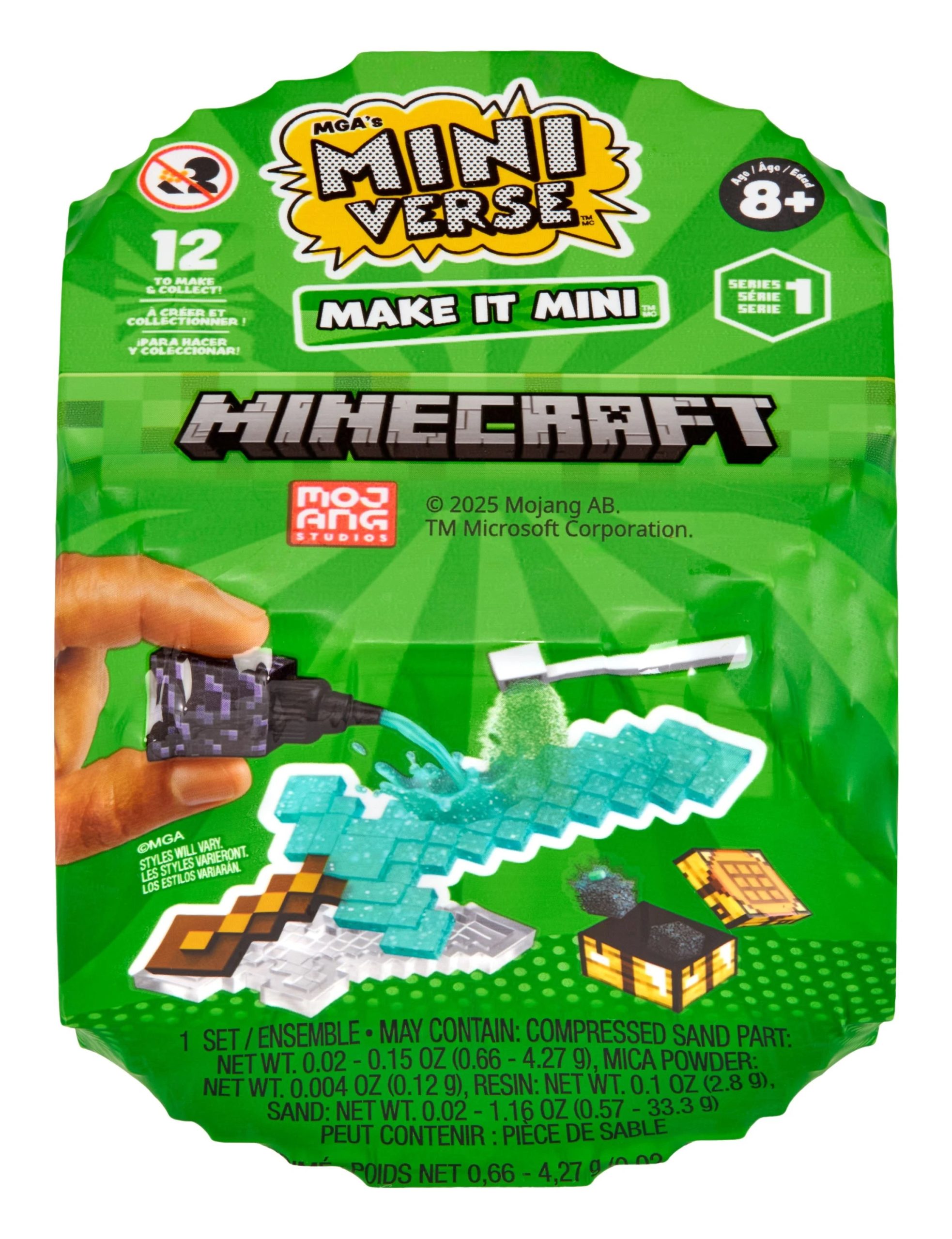 MINIVERSE Spēļu komplekts Minecraft