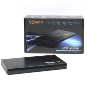 Sbox HDC-2562B 2.5 External HDD Case Blackberry Black