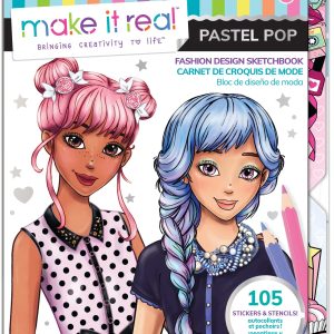 MAKE IT REAL Skiču burtnīca "Pastel Pop!"