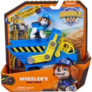 Rotaļu kravas automašīna Paw Patrol Rubble & Crew 6066528, zila/dzeltena