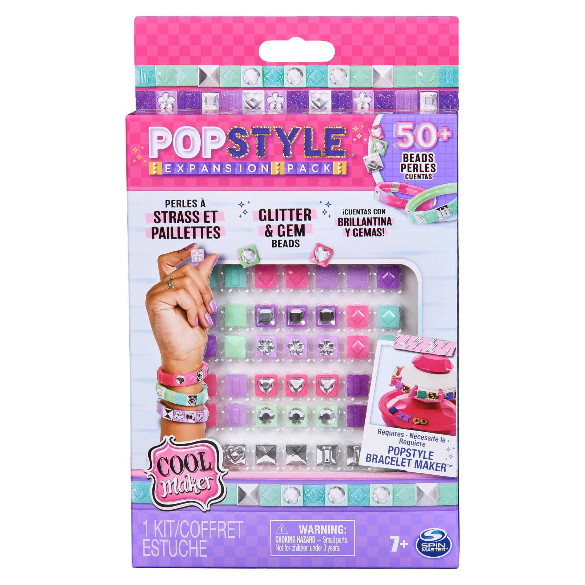 COOL Uzpildes komplekts ar PopStyle spīdumiņiem