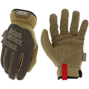 Cimdi pirkstaiņi Mechanix Wear FastFit, brūna krās., XL