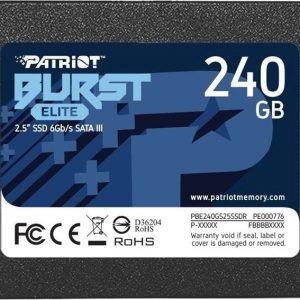 Cietais disks ,SSD, Patriot Burst Elite. 2.5". 240 GB
