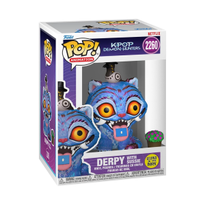FUNKO POP! Vinila Figūra: KPOP Demon Hunters - Derpy with Sussie ,Glow in the dark,