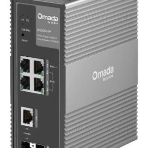 Switch-TP-LINK-Switch type Managed-Rack mounting Yes-4xRJ-45 ports-RJ-45 Ports Type Gigabit Ethernet ,10/100/1000,-1xCombo SFP