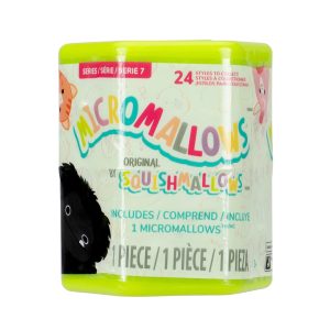SQUISHMALLOWS Micromallows noslēpumainā plīša rotaļlieta, 6 cm