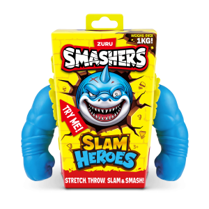 SMASHERS Slam Heroes staipīgā figūra Shark, 18 cm