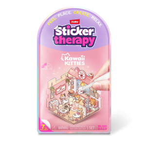 STICKER THERAPY Kawaii Kitties uzlīmju komplekts, 80 gab.