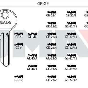 ATSLĒGAS SAGATAVE GE-5D ,JMA,