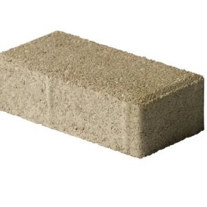 Ietves seguma plāksne Brikers Prizma, 20 x 10 x 8 cm, pelēka