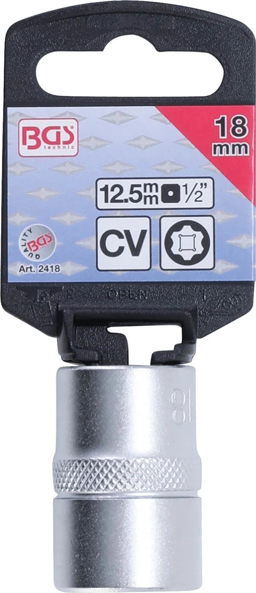 2418 BGS 18 mm super lock muciņa 1/2