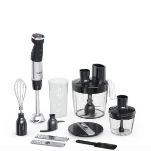 Rokas blenderis Tefal HB67G830, melna/nerūsējošā tērauda