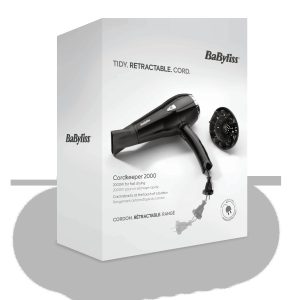 BaByliss Matu Fēns Cordkeeper 2000 D374DE