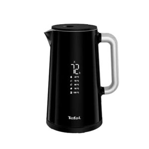 Elektriskā tējkanna Tefal Digital KO851830, 1.7 l, melna krās.