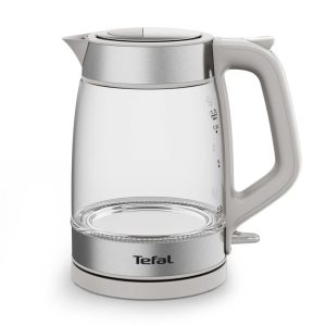 Elektriskā tējkanna Tefal KI605B30, 1.7 l, balta/sudraba