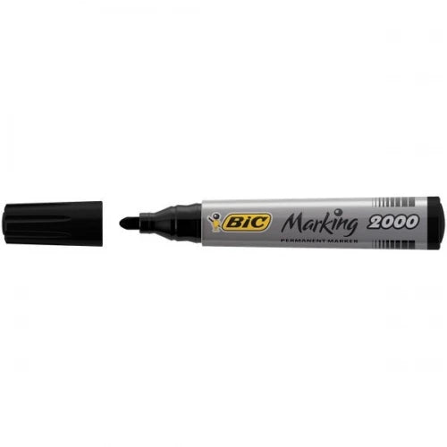 Noturīgs marķieris Bic 8209153, 1.7 mm, melna krās.