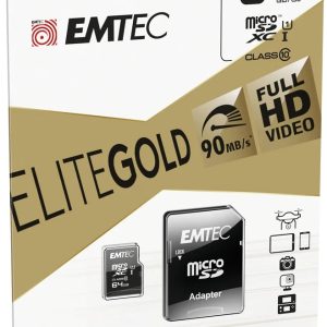 Emtec MicroSDXC 64GB UHS-I U1 EliteGold