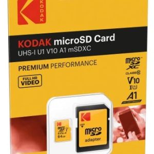 Kodak MicroSDXC 64GB UHS-I U1 V10 A1 Premium