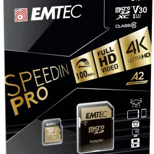Emtec MicroSDXC 1TB UHS-I U3 V30 A2 SpeedIN Pro