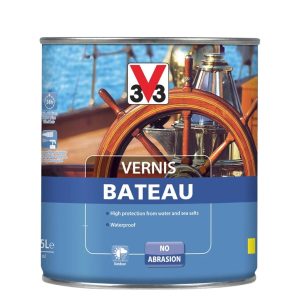 Laka, spīdīga V33 Bateau, 0.75 l, Dzintara krās.