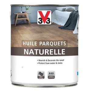 Eļļa grīdai V33 Parquet, caurspīdīga, 2.5 l