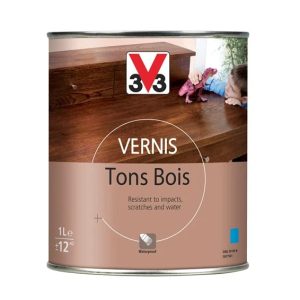 Laka mēbelēm, pus-matēts V33 Tons Bois, 1 l, Ķiršu krās.