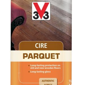 Grīdas vasks V33 Parquet, caurspīdīga krās., 1 l