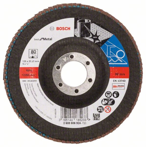 Slīpēšanas disks Bosch, 125 mm x 22.23 mm