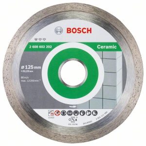 Griešanas asmens Bosch 2608602202, 125 mm x 22.23 mm x 1.6 mm