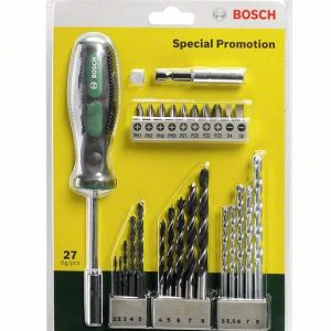 Skrūvgriežu komplekts Bosch Set with hand screwdriver, 25 cm