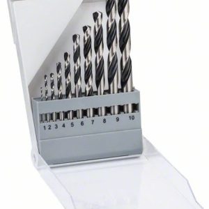 Urbju komplekts Bosch, metāla, hss-r, taisne, 10 mm x 13.3 cm