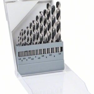 Urbju komplekts Bosch, metāla, hss-r, taisne, 6.5 mm x 10.1 cm