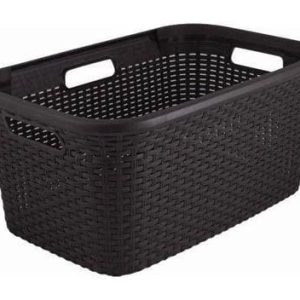Veļas kaste Curver 187493, 45 l, brūna krās., 59.2 cm x 38 cm
