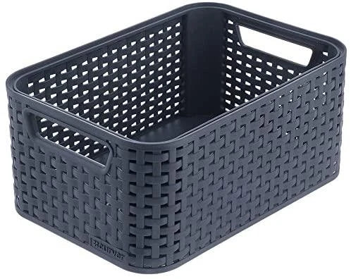 Uzglabāšanas kaste, transports/rīki/paredzēts uzglabāšanai Curver Style, 18 l, pelēka krās., 38 x 28 x 17 cm