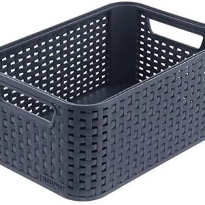 Uzglabāšanas kaste, transports/rīki/paredzēts uzglabāšanai Curver Style, 6 l, pelēka krās., 28 x 19 x 13 cm