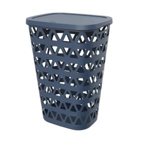 Veļas kaste Curver. 55 l. zila krās.. 42.6 cm x 34.5 cm