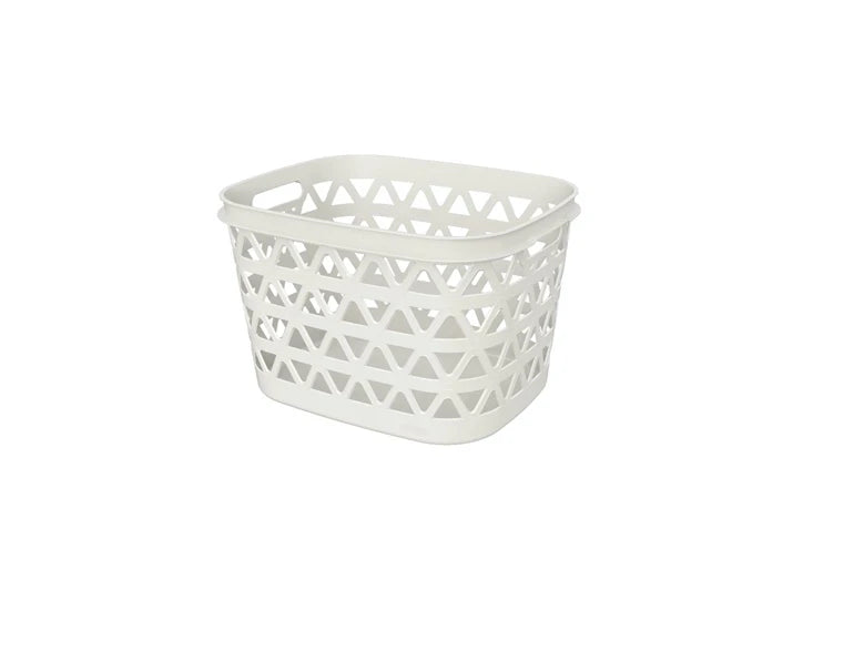 Veļas grozs Curver. 30 l. balta krās.. 42.6 cm x 34.6 cm