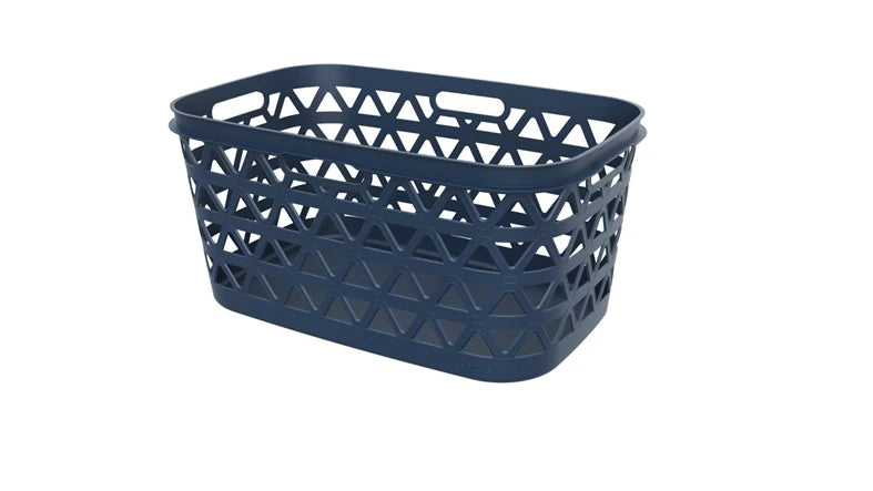 Veļas grozs Curver. 45 l. zila krās.. 57 cm x 37 cm