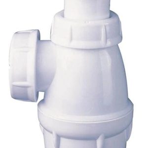 Sifons notekai Nicoll 552, 85 mm, 40 mm, balta krās.