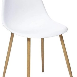 Ēdamistabas krēsls157268G. balta/g brūna. 47x53x85cm